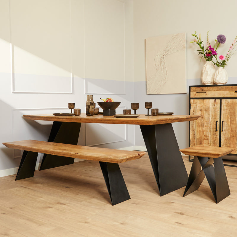 Eettafel Eetkamertafel Extense 240 cm 240x100x76 cm-Eettafels-Starfurn