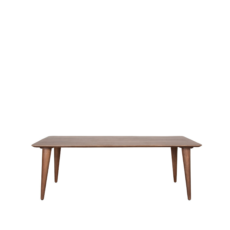 Eettafel Eetkamertafel Fly Nature Smooth Mangohout 220 cm-Eettafels-LABEL51