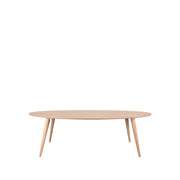 Eettafel Eetkamertafel Ines Naturel Eiken 210 cm Ovaal-Eettafels-LABEL51