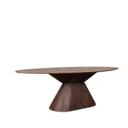 Eettafel Eetkamertafel Jagger Espresso Mangohout 240 cm Ovaal-Eettafels-LABEL51