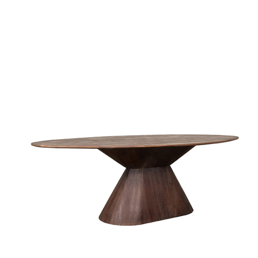 Eettafel Eetkamertafel Jagger Espresso Mangohout 240 cm Ovaal-Eettafels-LABEL51