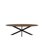 Eettafel Eetkamertafel James Nature Smooth Mangohout 210 cm Ovaal-Eettafels-LABEL51