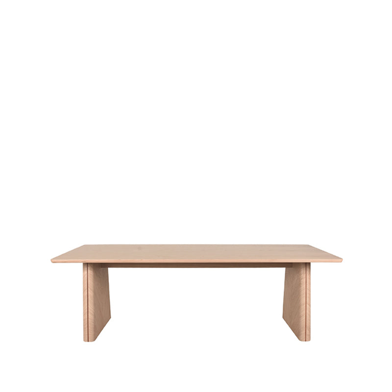 Eettafel Eetkamertafel Jule Naturel Eiken 240 cm 240x100x75 cm-Eettafels-LABEL51