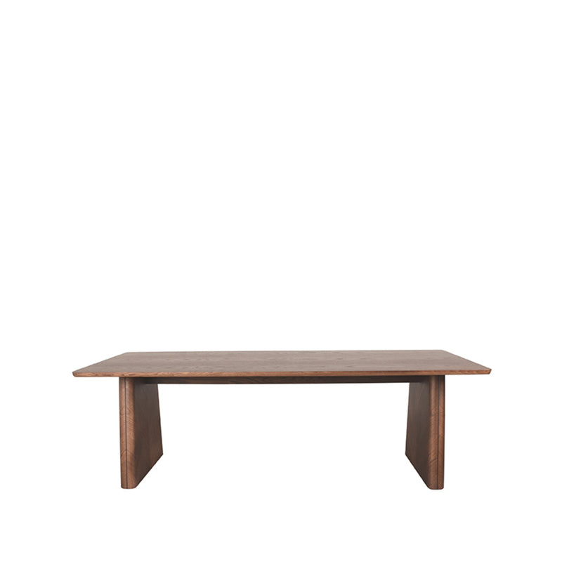 Eettafel Eetkamertafel Jule Walnoot Eiken 240 cm 240x100x75 cm-Eettafels-LABEL51
