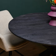 Eettafel Eetkamertafel New York Rond 140 cm 140x140x76 cm-Eettafels-Starfurn