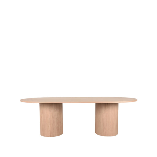 Eettafel Eetkamertafel Oliva Naturel Eiken 240 cm 240x120x75 cm-Eettafels-LABEL51