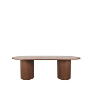 Eettafel Eetkamertafel Oliva Walnoot Eiken 240 cm 240x120x75 cm-Eettafels-LABEL51