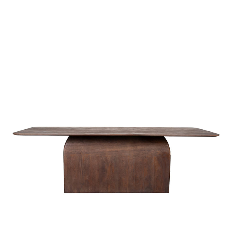 Eettafel Eetkamertafel Owen Espresso Mangohout 200 cm-Eettafels-LABEL51