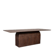 Eettafel Eetkamertafel Owen Espresso Mangohout 200 cm-Eettafels-LABEL51