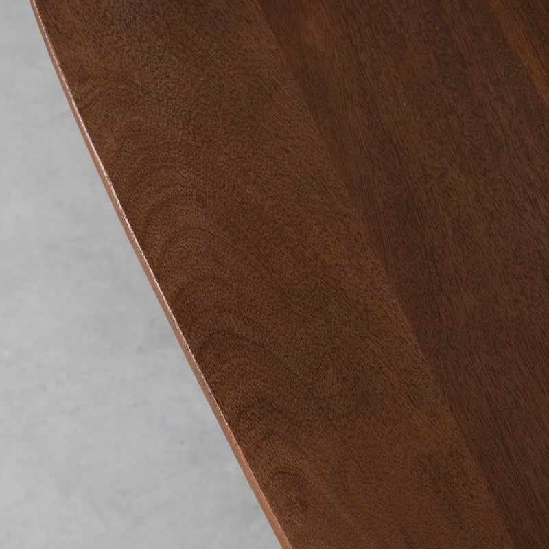Eettafel Eetkamertafel Rosie Espresso Mangohout 260 cm Organisch-Eettafels-LABEL51