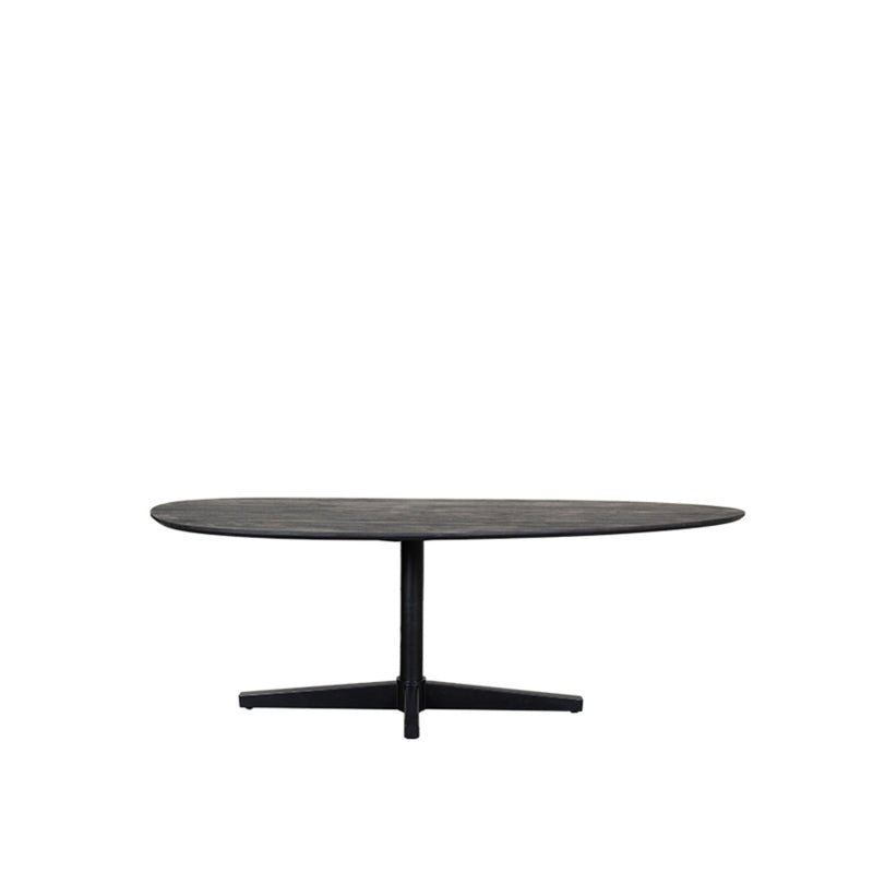 Eettafel Eetkamertafel Rosie Zwart Mangohout 180 cm 100x180x76 cm-Eettafels-LABEL51