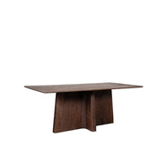 Eettafel Eetkamertafel Scott Espresso Mangohout 200 cm-Eettafels-LABEL51