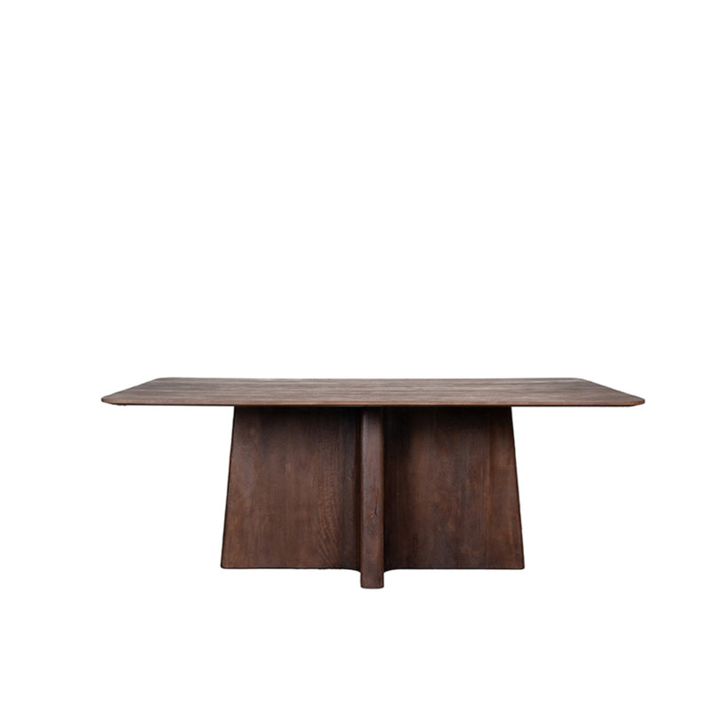 Eettafel Eetkamertafel Scott Espresso Mangohout 200 cm-Eettafels-LABEL51