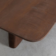 Eettafel Eetkamertafel Scott Espresso Mangohout 220 cm-Eettafels-LABEL51