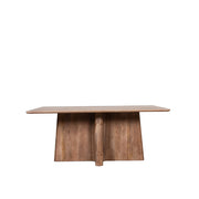 Eettafel Eetkamertafel Scott Nature Smooth Mangohout 200 cm-Eettafels-LABEL51