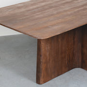 Eettafel Eetkamertafel Scott Nature Smooth Mangohout 200 cm-Eettafels-LABEL51