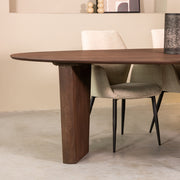 Eettafel Eetkamertafel Wow Espresso Mangohout 240 cm-Eettafels-LABEL51