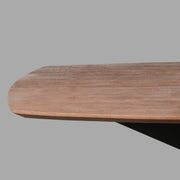 Eettafel Eetkamertafel Zane Espresso Mangohout 190 cm-Eettafels-LABEL51