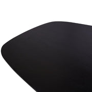 Eettafel Eiken eettafel Ferris Deens Ovaal 240 cm Zwart-Eettafels-Starfurn