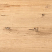 Eettafel Eiken eettafel Ferris Rond 130 cm Naturel 130x130x76 cm-Eettafels-Starfurn