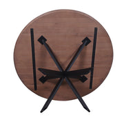 Eettafel Eiken eettafel Ferris Rond 150 cm Naturel 150x150x76 cm-Eettafels-Starfurn