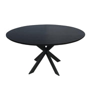 Eettafel Eiken eettafel Ferris Rond 150 cm Naturel 150x150x76 cm-Eettafels-Starfurn