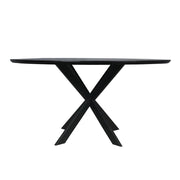 Eettafel Eiken eettafel Ferris Rond 150 cm Naturel 150x150x76 cm-Eettafels-Starfurn