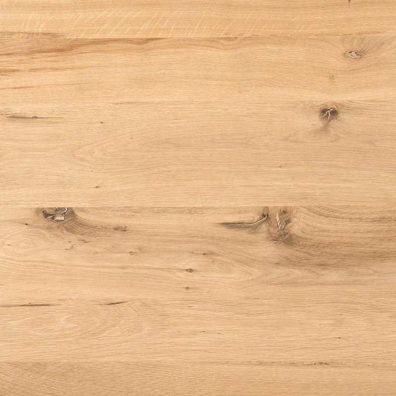 Eettafel Eiken eettafel Ferris Rond 150 cm Naturel 150x150x76 cm-Eettafels-Starfurn