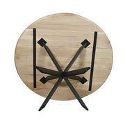 Eettafel Eiken eettafel Ferris Rond 150 cm Naturel 150x150x76 cm-Eettafels-Starfurn