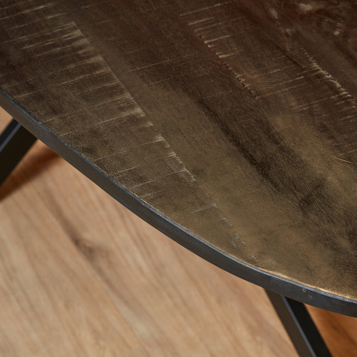 Eettafel Elegance Zwart - Deens ovaal - 240x110 cm-Eettafels-Starfurn