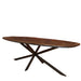Eettafel Elegance Zwart - Deens ovaal - 240x110 cm-Eettafels-Starfurn