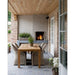 Eettafel Evoy Teakhout Naturel hout 180x90 cm-Eettafels-Livingfurn