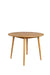 Eettafel Fabio 100 Eikenfineer Naturel Ø100x75 cm-Eettafels-Creating Home