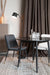 Eettafel Fabio 100 Eikenfineer Zwart Ø100x75 cm-Eettafels-Creating Home