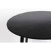 Eettafel Fabio 120 Eikenfineer Zwart Ø120x75 cm-Eettafels-Creating Home