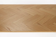 Eettafel Fabio 160x80 Eikenfineer Naturel 80x160 cm-Eettafels-Creating Home