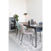 Eettafel Fabio 160x80 Eikenfineer Zwart 80x160 cm-Eettafels-Creating Home