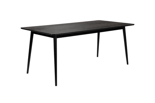 Eettafel Fabio 160x80 Eikenfineer Zwart 80x160 cm-Eettafels-Creating Home