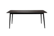 Eettafel Fabio 160x80 Eikenfineer Zwart 80x160 cm-Eettafels-Creating Home