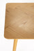 Eettafel Fabio 180x90 Eikenfineer Naturel 90x180 cm-Eettafels-Creating Home