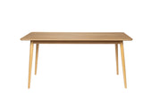 Eettafel Fabio 180x90 Eikenfineer Naturel 90x180 cm-Eettafels-Creating Home