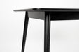 Eettafel Fabio 180x90 Eikenfineer Zwart 90x180 cm-Eettafels-Creating Home