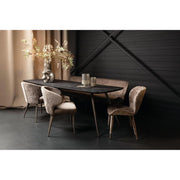 Eettafel Fieron Zwart 240x100 cm-Eettafels-PTMD
