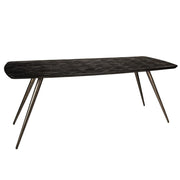 Eettafel Fieron Zwart 240x100 cm-Eettafels-PTMD