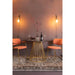 Eettafel Floris Glass Goud 104x104 cm-Eettafels-Creating Home