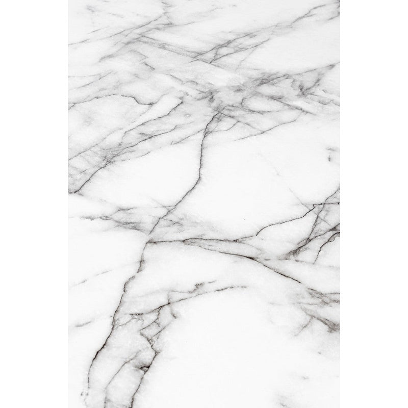 Eettafel Floris Marble Paper Zwart Ø110x75 cm-Eettafels-Creating Home