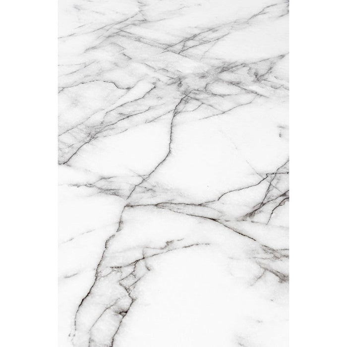 Eettafel Floris Marble Paper Zwart Ø110x75 cm-Eettafels-Creating Home