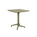 Eettafel George Metaal,Polypropyleen Groen 70x70 cm-Eettafels-Creating Home