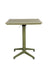 Eettafel George Metaal,Polypropylene Groen 70x70 cm-Eettafels-White Label Living