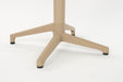 Eettafel George Polypropyleen Beige 70x70 cm